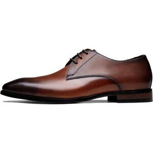 Premium Leather Wingtip Oxford Dress Shoes Men